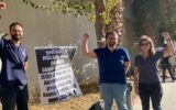 İşten çıkarılan MMO çalışanları oturma eylemini so... İşten çıkarılan MMO çalışanları oturma eylemini so...